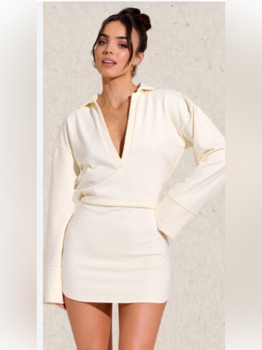 Noughts & Kisses Celina Jersey Dress